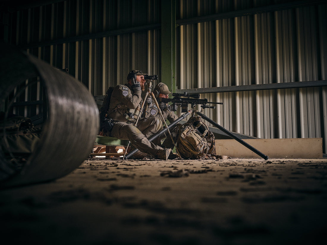 Wolfskrieger Yggdrasil Precision Tripod in Use with Operative Fähigkeiten