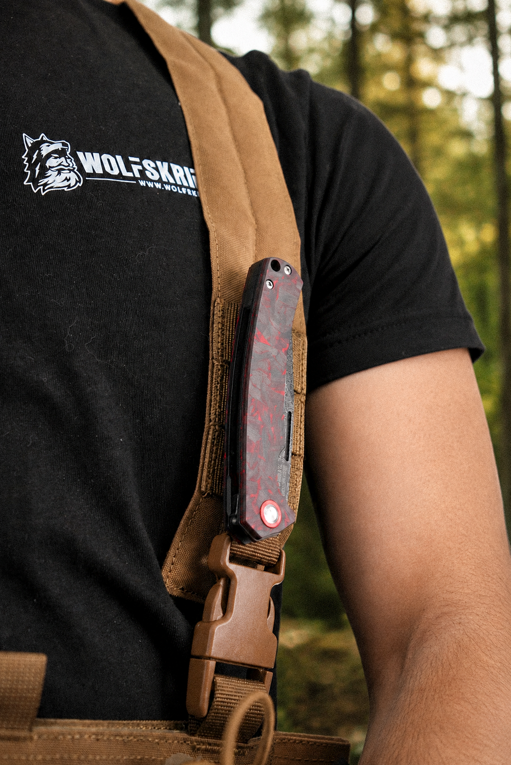 Wolfskrieger Draupnir Folding Knife Nominated for IWA Knife Award 2026