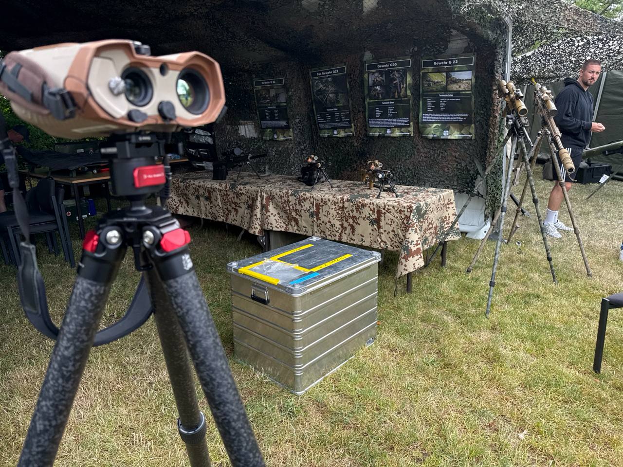 Wolfskrieger Yggdrasil Precision Tripod Featured at Tag der Bundeswehr in Munich